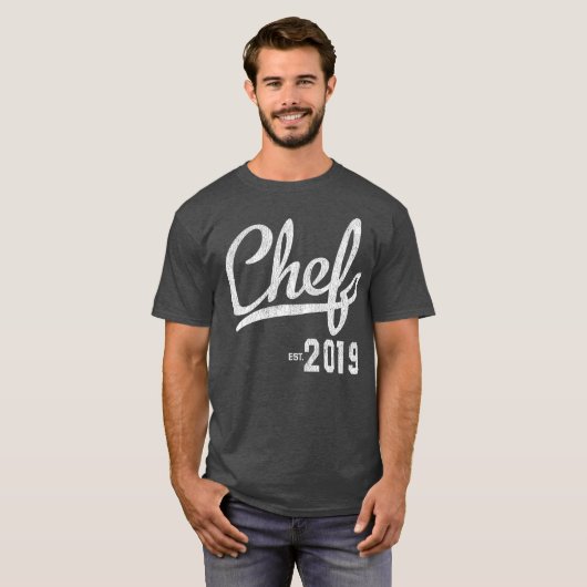 Chef Afstuderen Culinaire School Afstuderen Gift T-shirt (Voorkant volledig)