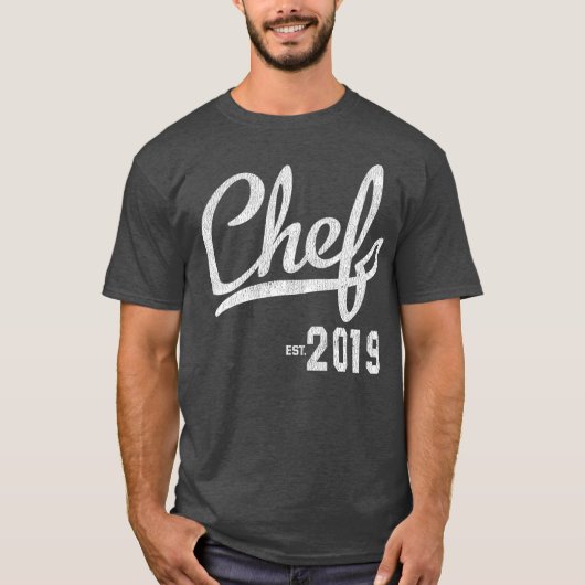 Chef Afstuderen Culinaire School Afstuderen Gift T-shirt (Voorkant)