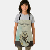 Chef All-Over Print Schort (Insitu)