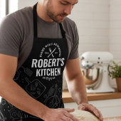 Chef Apron met aangepaste Mannen voor persoonlijke Schort