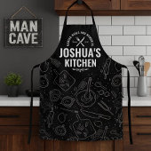 Chef Apron met aangepaste Mannen voor persoonlijke Schort