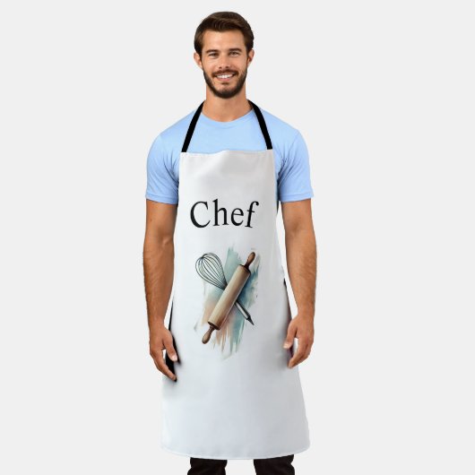 Chef Apron Schort (Gedragen)