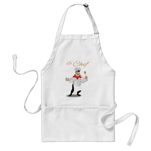 Chef Apron Standaard Schort (Voorkant)