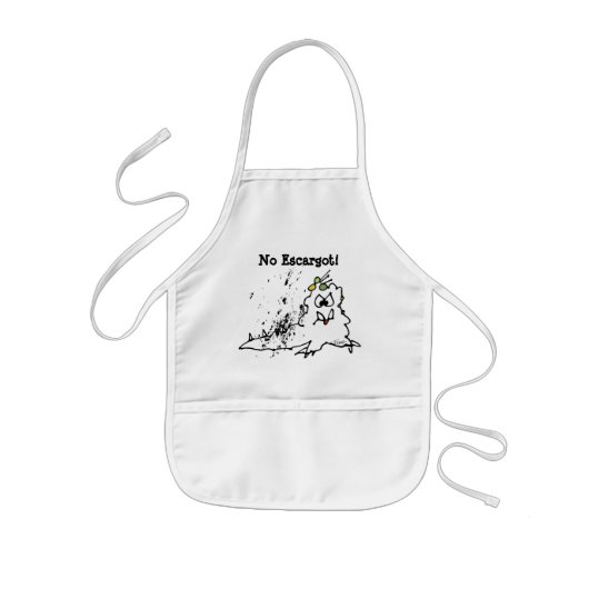 Chef aprons grappig voor kinderen aangepaste carto kinder schort (Voorkant)