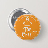 Chef Award gezinshereniging Ronde Button 5,7 Cm (Voorkant /achterkant)