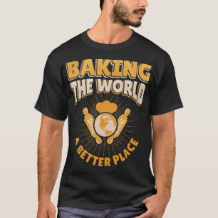 Chef Baker Cooking Gift Idea animal birthday cook T-shirt