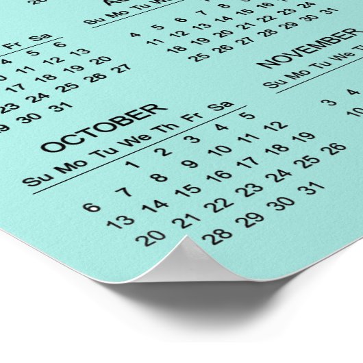 Chef Baker Design 2024 Agenda Poster (Hoek)