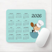 Chef Baker Design 2026 Agenda Muismat (Met muis)