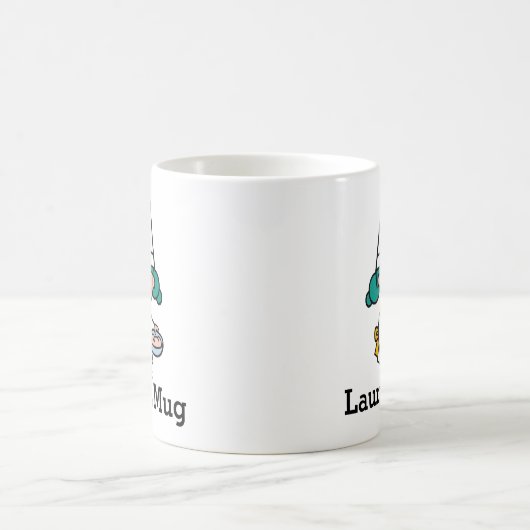 Chef/Baker Girl bij het koken van Schorten Koffiemok (Center)