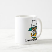 Chef/Baker Girl in Apron-kookkunst Koffiemok (Voorkant rechts)