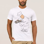 Chef Baking Mannen T-Shirt (Voorkant)