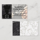 Chef | Bakkersingrediënten en Visitekaartje gereed (Voorkant / Achterkant)