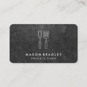 chef   BBQ Kookgerei Visitekaartje