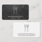 chef | BBQ Kookgerei Visitekaartje (Voorkant / Achterkant)