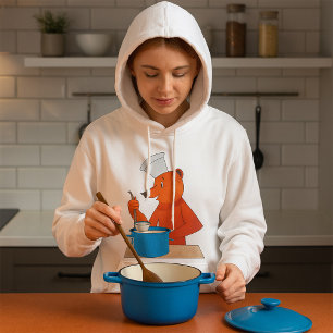 Chef Beer Kooksoep Leuke Dierlijke Keuken Hoodie