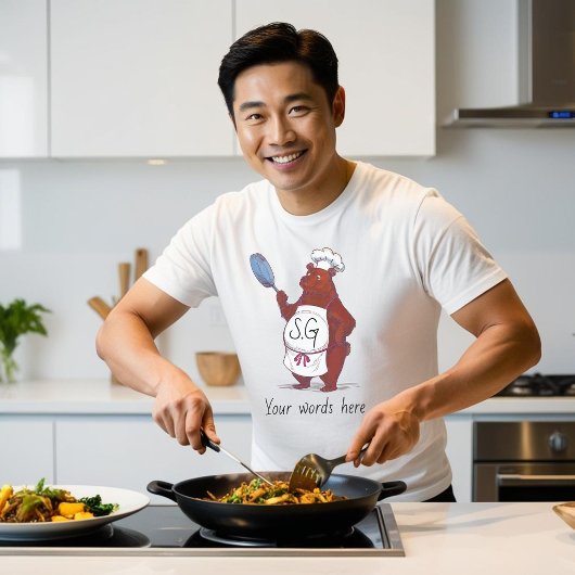 Chef Beer T-shirt - Grappig Koken Shirt voor Food 