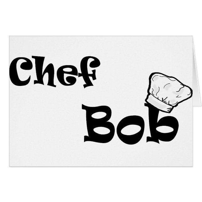 Chef Bob (Voorkant Horizontaal)