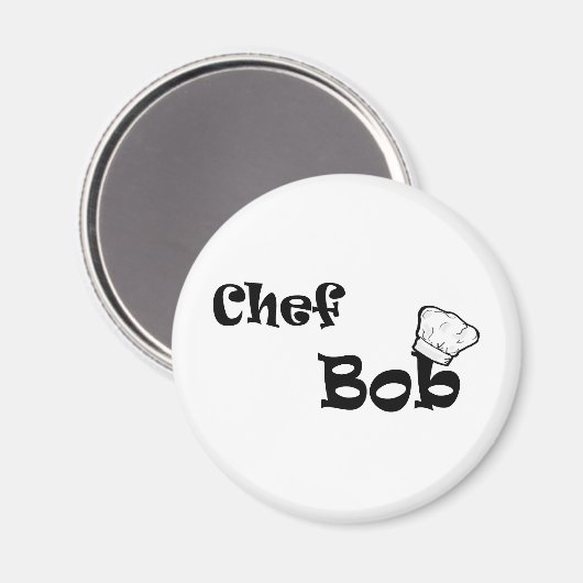 Chef Bob Magneet (Voorkant / Achterkant)