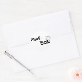 Chef Bob Ronde Sticker (Envelop)