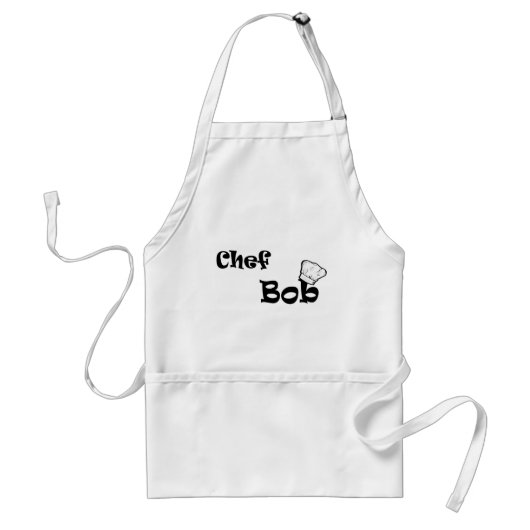 Chef Bob Standaard Schort (Voorkant)