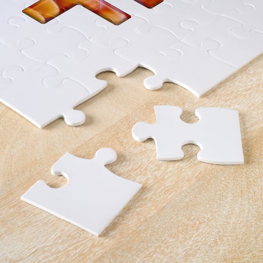 Chef-bonen in toast legpuzzel (Zijkant)