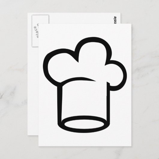 Chef Briefkaart (Voorkant / Achterkant)