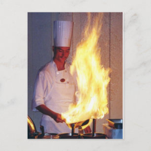 Chef Briefkaart