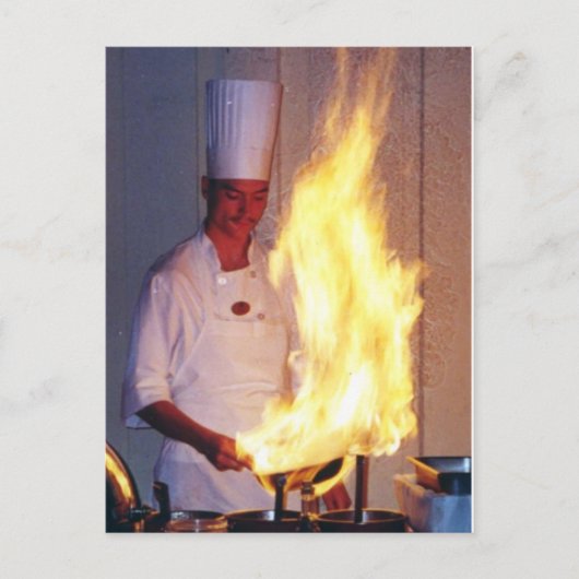 Chef Briefkaart (Voorkant)