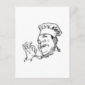 chef briefkaart (Voorkant)