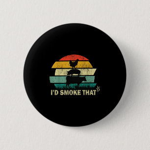 Chef Butcher Cook Bbq ID roke die Koe rundvlees gr Ronde Button 5,7 Cm