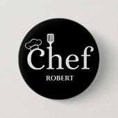 Chef-Button Ronde Button 5,7 Cm (Voorkant)