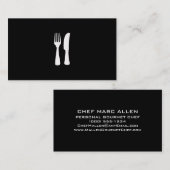 Chef BW Visitekaartje (Voorkant / Achterkant)