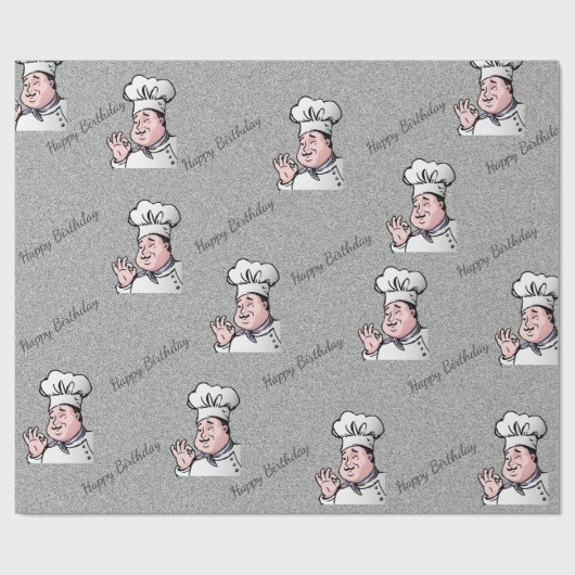 Chef  cadeaupapier (Vlak)