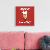 Chef Canvas Afdruk (Insitu (Woonkamer))