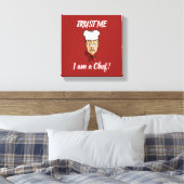 Chef Canvas Afdruk (Insitu (Slaapkamer))
