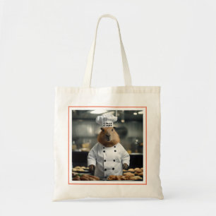 Chef Capy: De banketbakker Capybara Buitengewoon Tote Bag