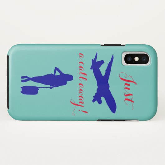 Chef Case-Mate iPhone Case (Achterkant (horizontaal))