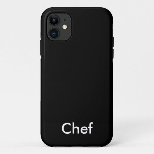 Chef Case-Mate iPhone Case (Achterkant)