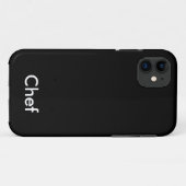 Chef Case-Mate iPhone Case (Achterkant (horizontaal))