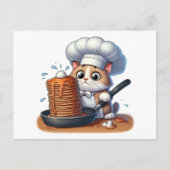 Chef cat briefkaart (Voorkant)