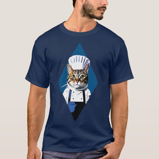 Chef Cat T-shirt (Voorkant)
