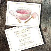 Chef Cateraar Visitekaartje