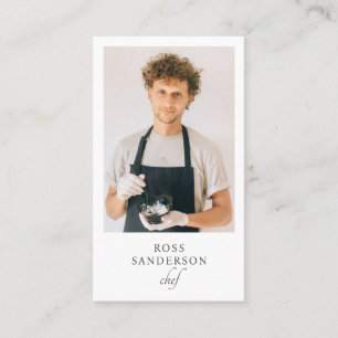 Chef Cateraar Visitekaartje