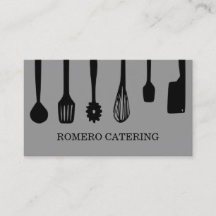 Chef Catering Food Restaurant Visitekaartje