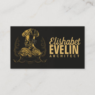 Chef Catering Goud Modern Zwart Blink 507 Visitekaartje