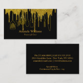 Chef Catering Kitchen - goudtroep Visitekaartje (Voorkant / Achterkant)