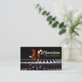 Chef Catering Restaurant Kooklessen Visitekaartje (Staand voorkant)
