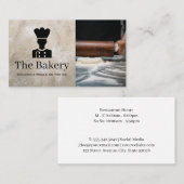 Chef | Catering | Rollendeeg Visitekaartje (Voorkant / Achterkant)