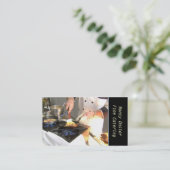 Chef Catering Visitekaartje (Staand voorkant)