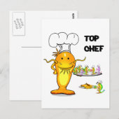 Chef Catfish Briefkaart (Voorkant / Achterkant)